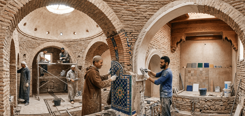 moroccan bath build company