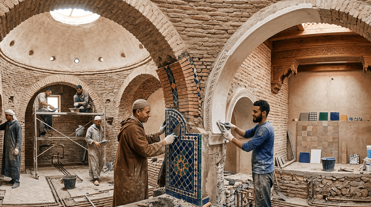 moroccan bath build company