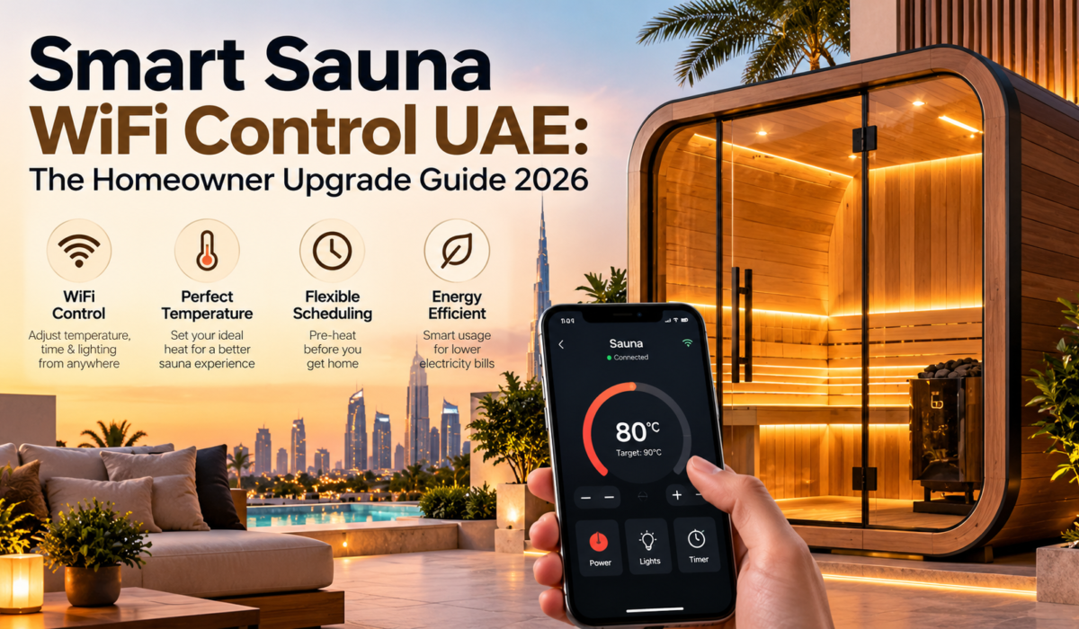 Smart Sauna WiFi Control UAE: The Homeowner Upgrade Guide 2026