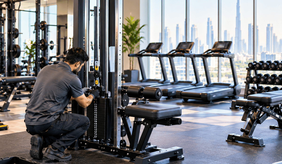 gym equipment installation service