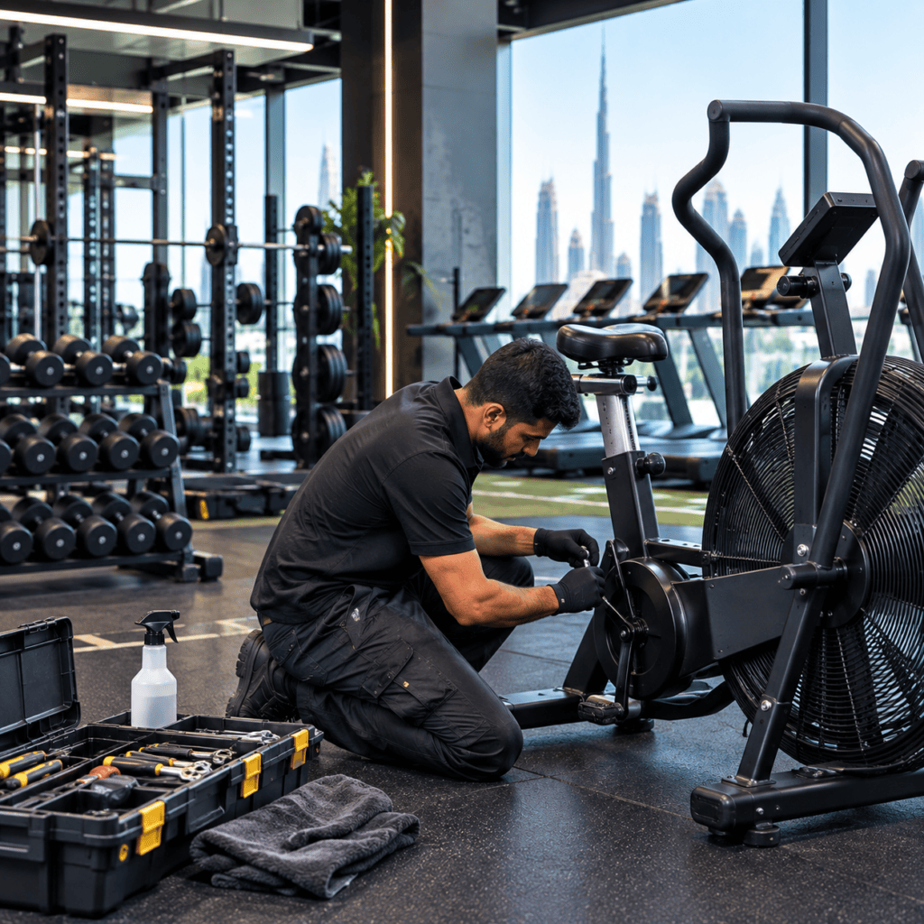 gym equipment maintenance UAE